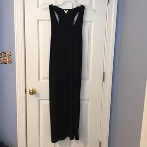 J crew maxi dress with side slit